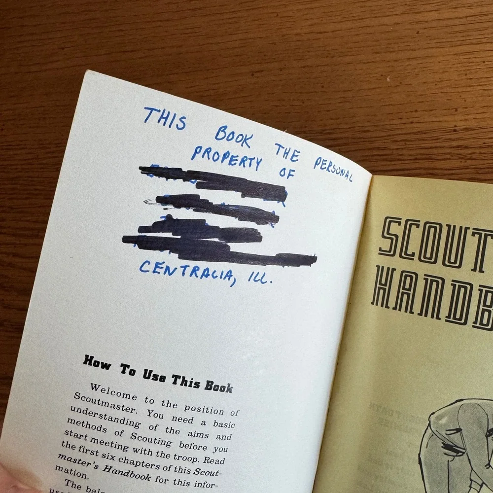 Boy Scouts‎ of America Vintage Leadership Corps Troop Committee Handbook Set